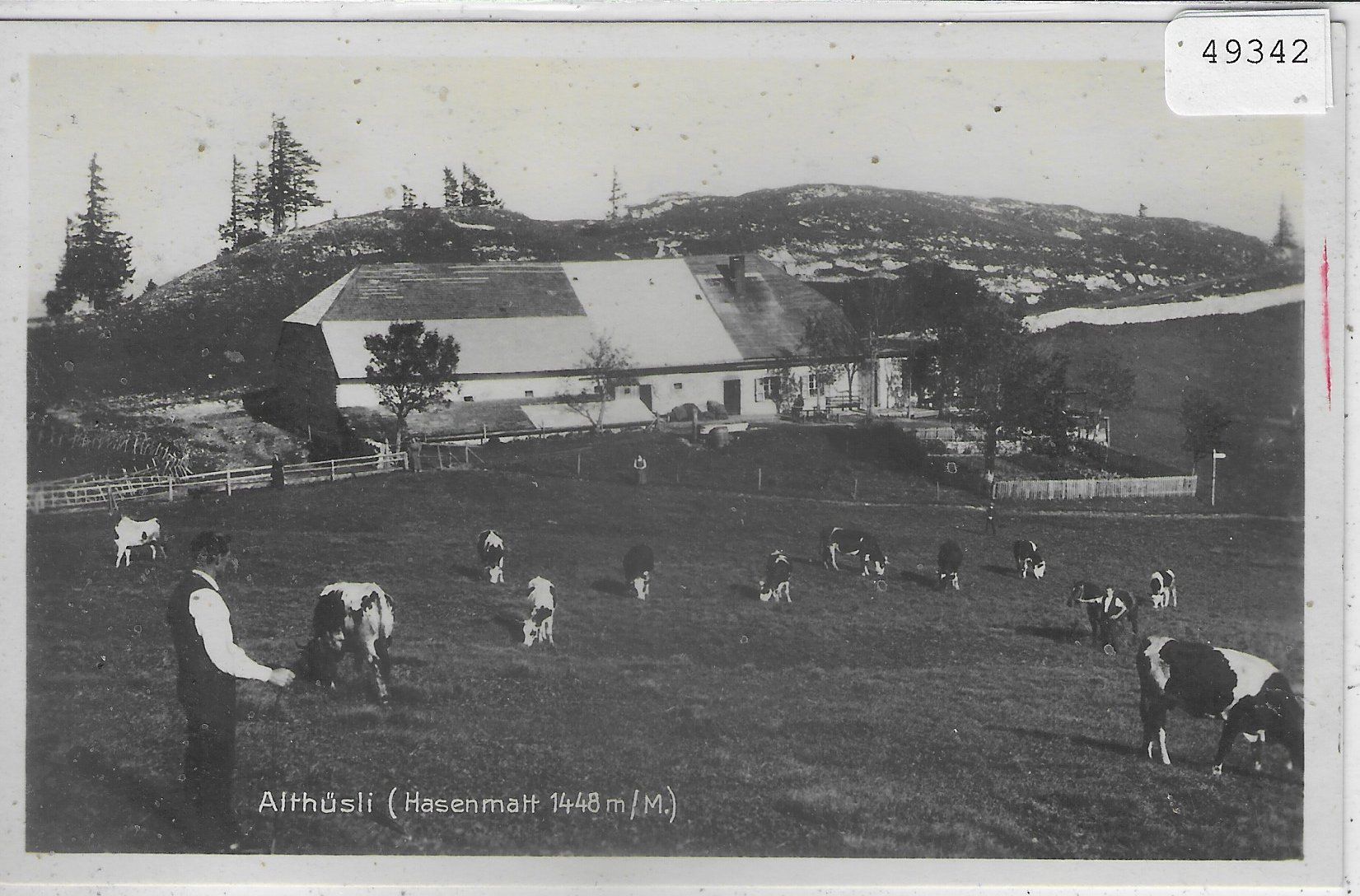 Cartoline postali: Althüsli (Hasenmatt) – Usato da Ettingen venduto da Kartenplanet