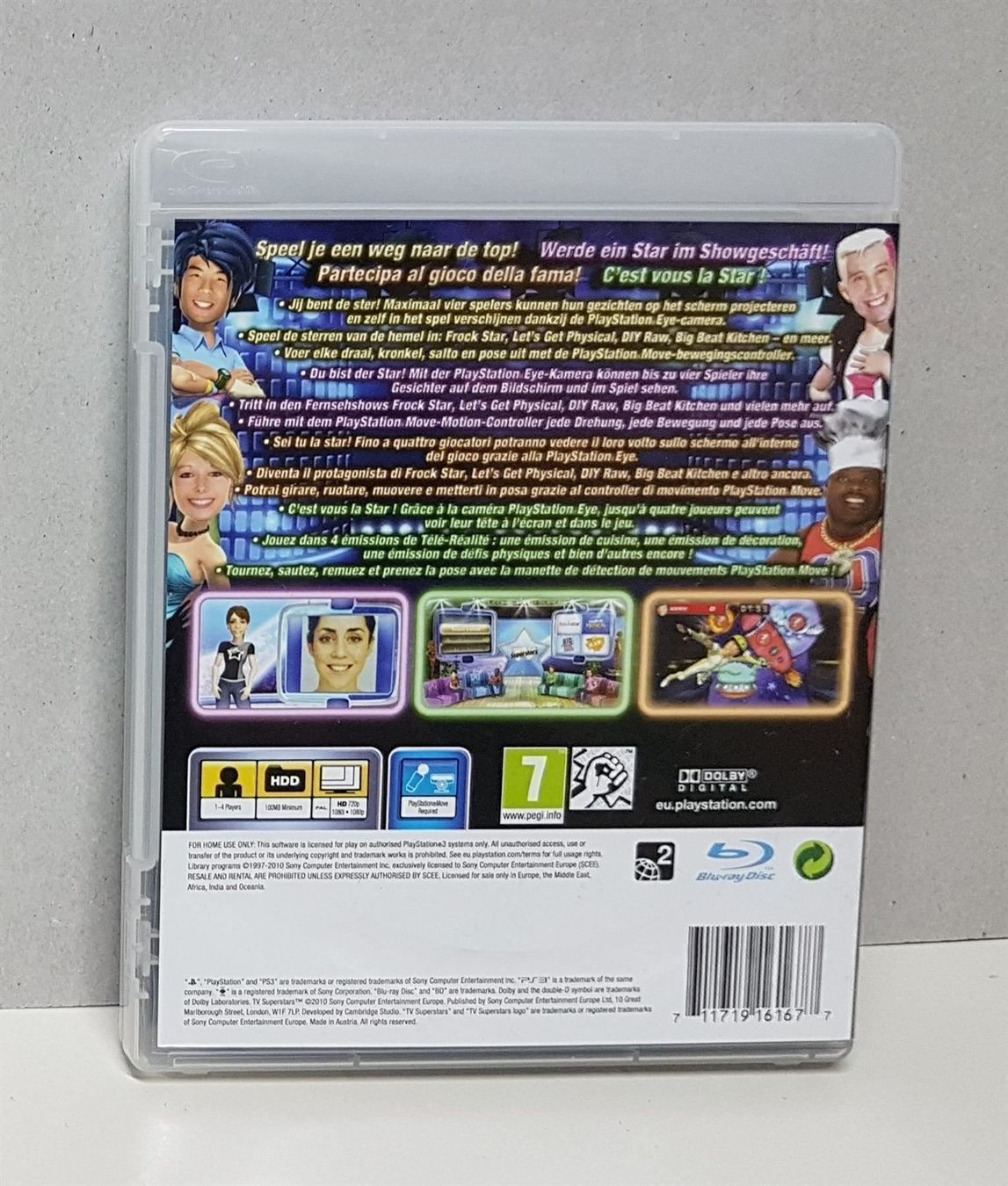 Sony Giochi: Sony PS3  TV Superstars / Move werde ein Star – Usato da Schüpfheim venduto da Games_Spielkonsolen 3