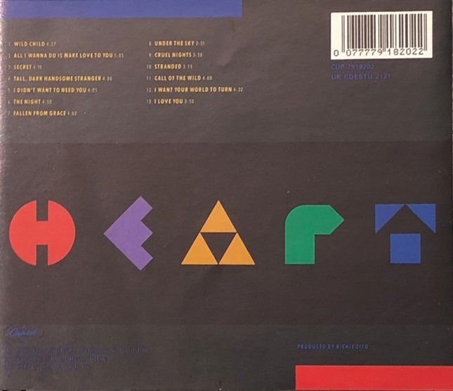 CD: Heart – Brigade – Usato da Grüningen venduto da azulverde 1