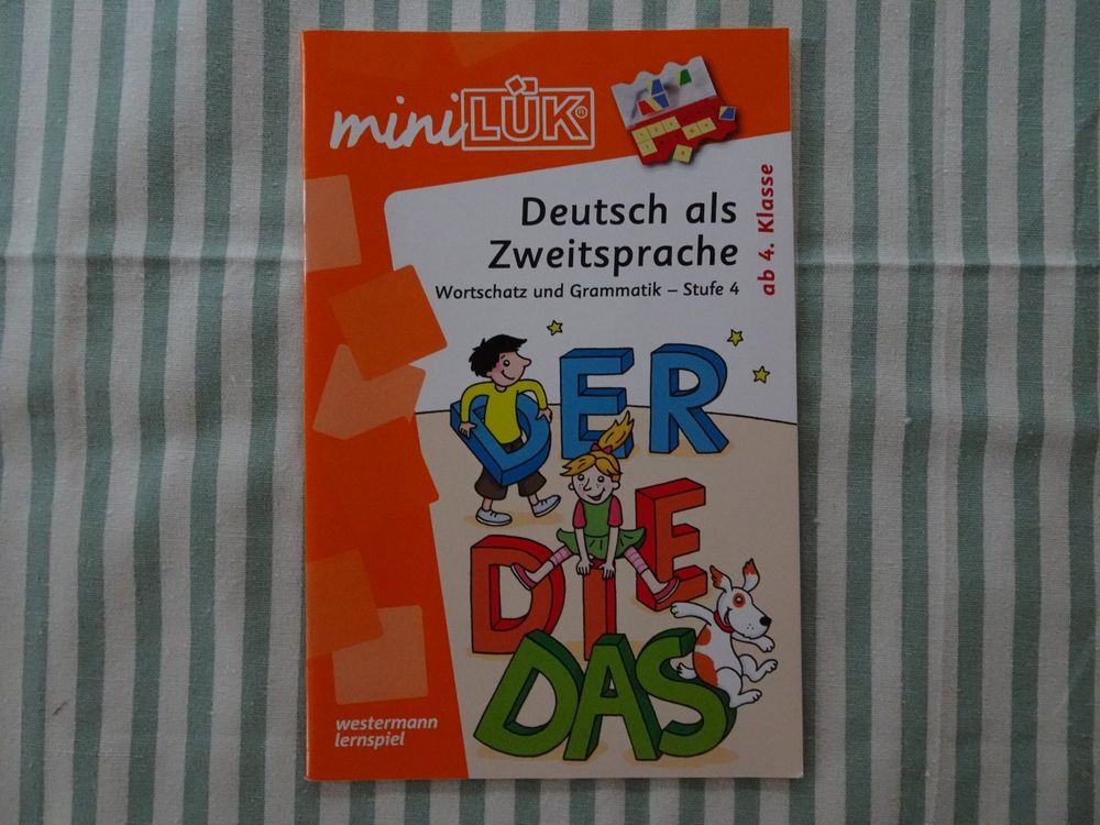 Mini LÜK Heft - Deutsch als Zweitsprache - Stufe 4 - B38 (Gebraucht) in ...