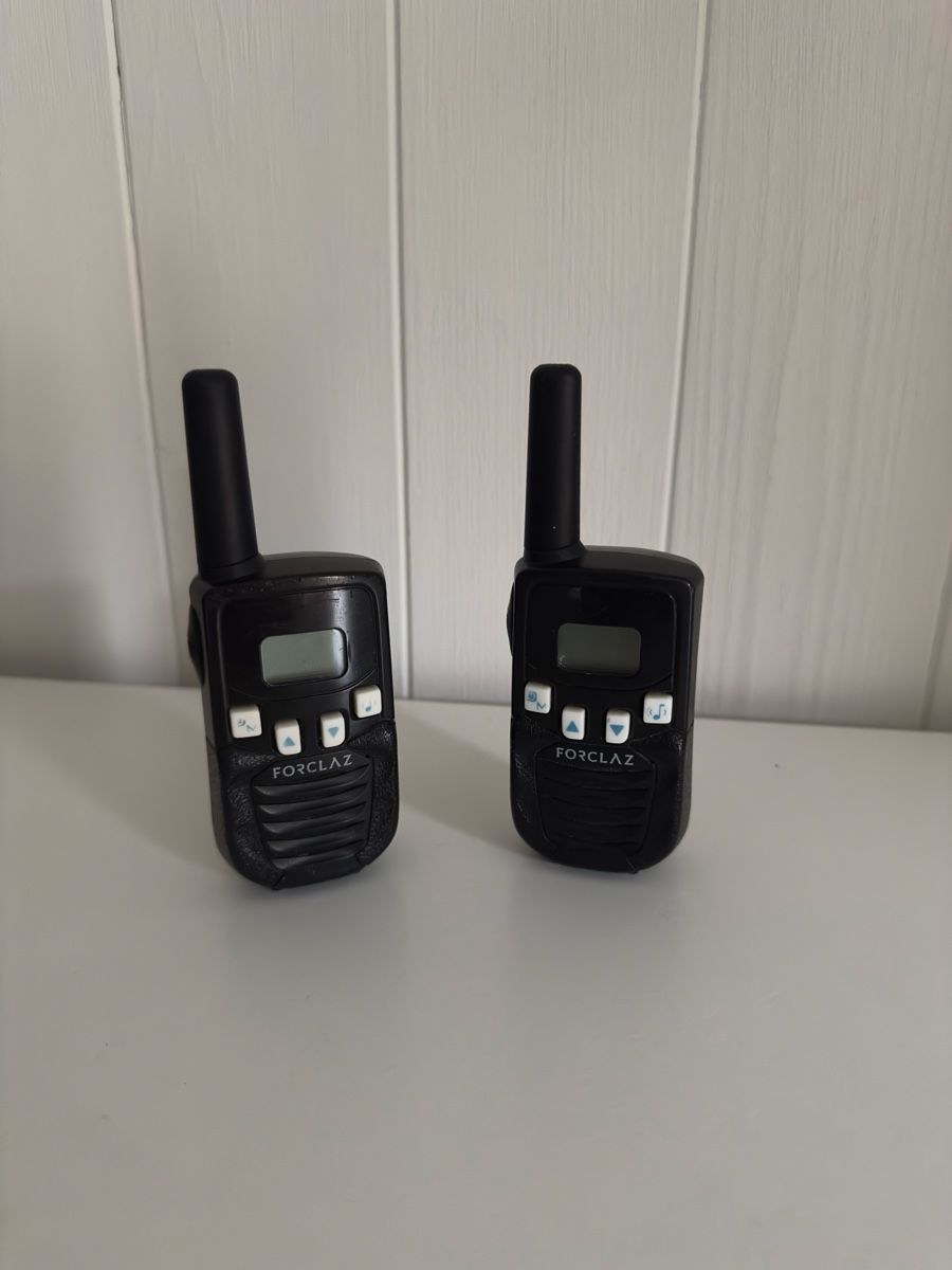 Funktechnik: FORCLAZ Walkie Talkies Set Schwarz gebraucht – Gebraucht aus Boltigen von JanRebel 1