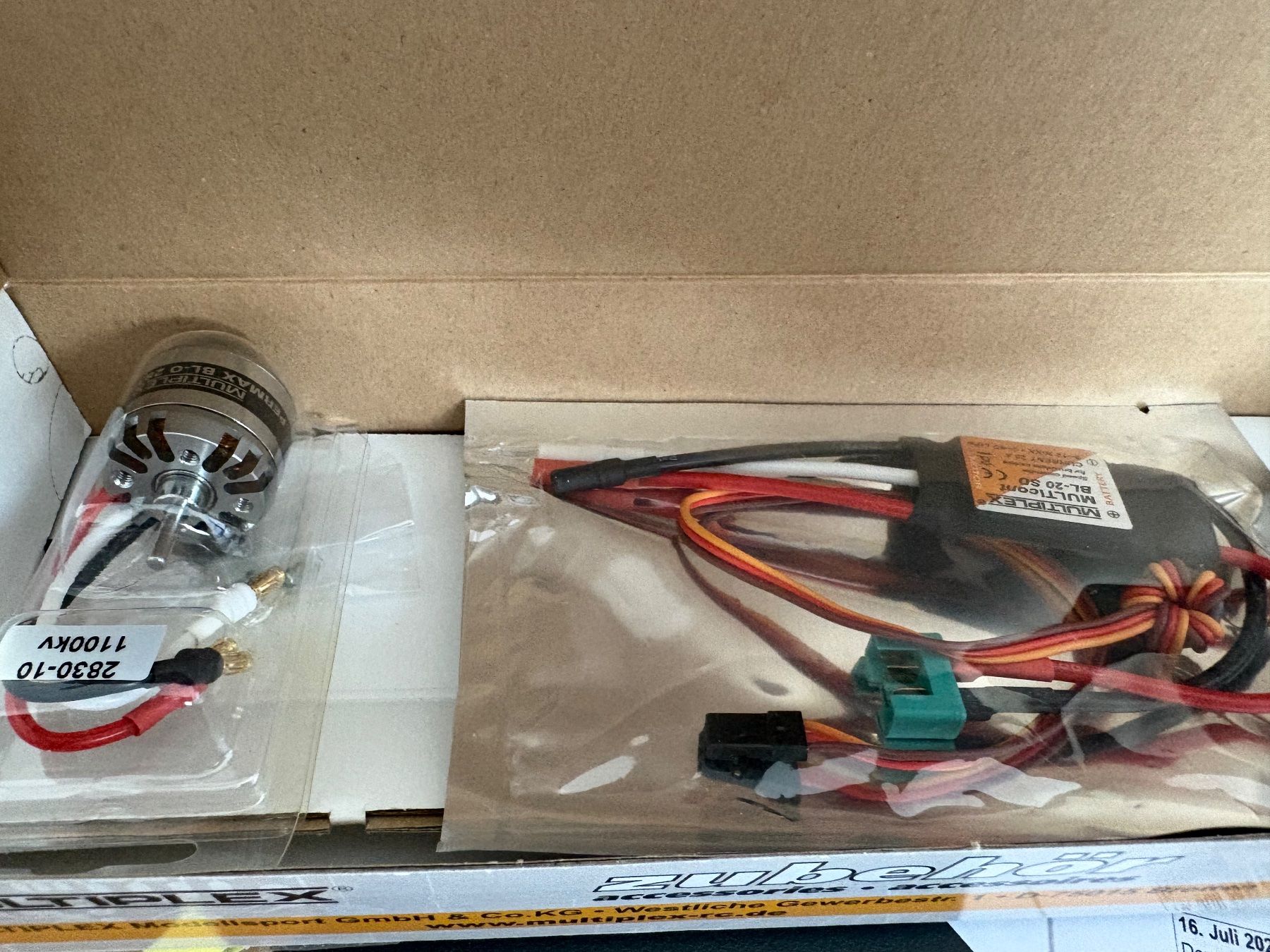Multiplex Modellismo RC: Div. Antriebssätze Powersetz – Nuovo e nell'imballaggio originale da Würenlingen venduto da Delfinli1 1