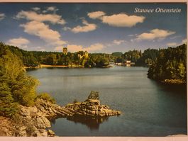 Postkarte Stausee Ottenstein, Österreich
