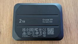 Crucial X9 SSD 2TB (extern, USB-C) neuwertig!