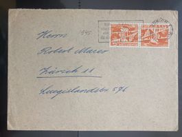 Schweiz 1949 Kehrdruck 5 Rp. Brücken Bedarf Zürich