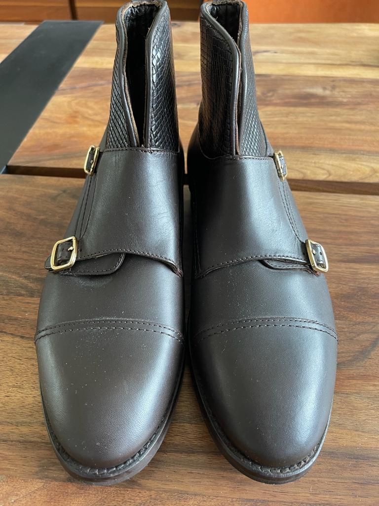 Scarpe da uomo: Leder Boots Stiefel Gr. 41 Neu – Nuovo e nell'imballaggio originale da Zürich venduto da AryaLia 2