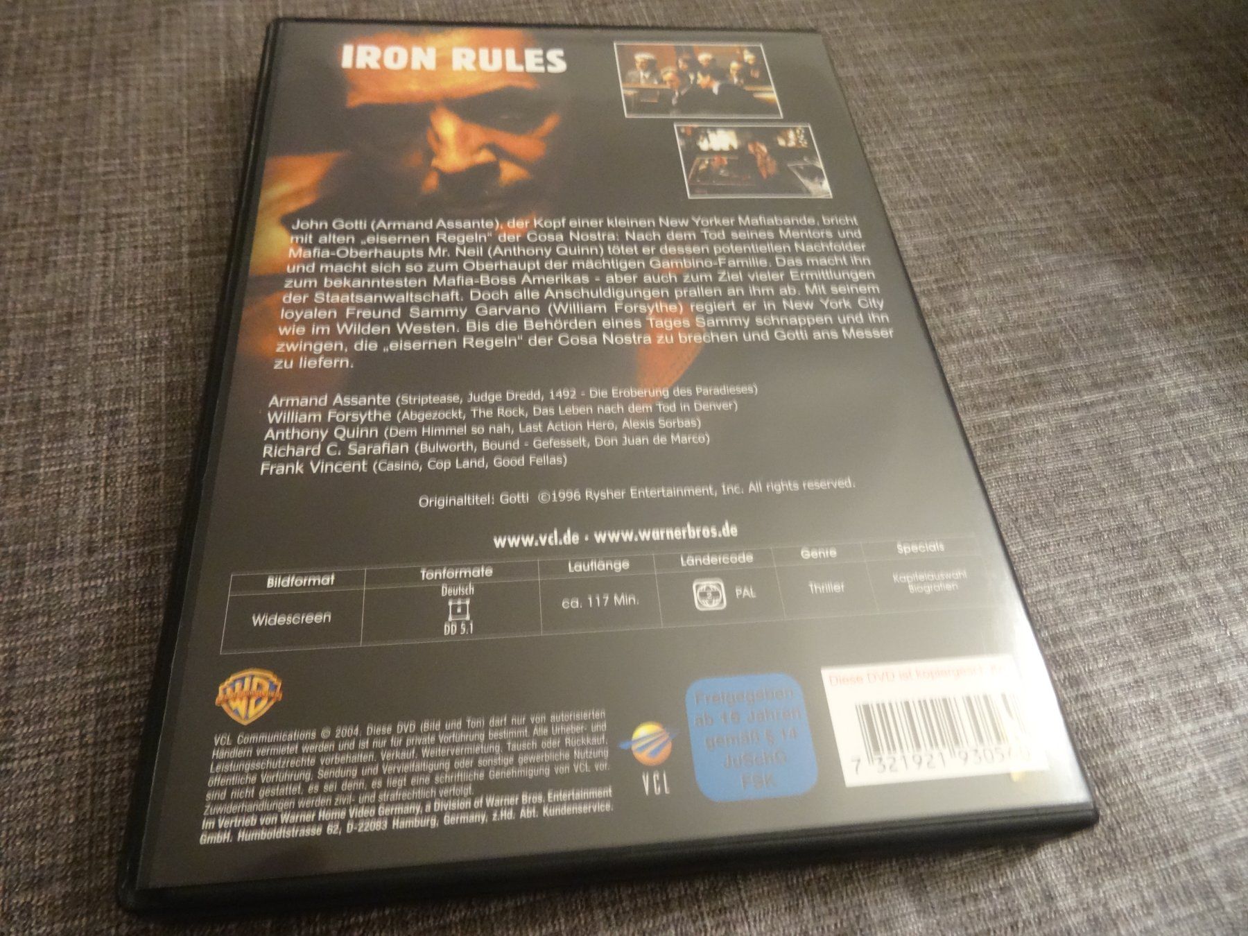 Tutti i DVDs: DVD Iron Rules - Nach eisernen Regeln – Usato da Olten venduto da Disc-Verkauf 2