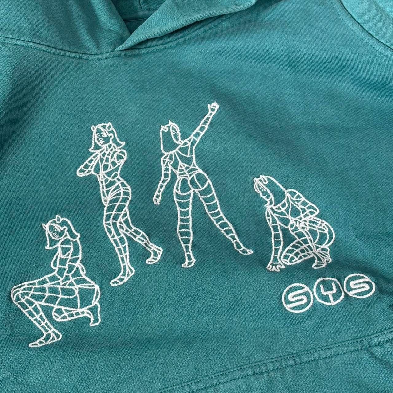 Pulls & Sweat-shirts: Systemic Kira green hoodie – Neuf (Voir description) à Matten b. Interlaken par anisacorner 3