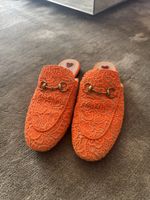 Gucci Orange Lace Mules, Size 37 - Summer Style!