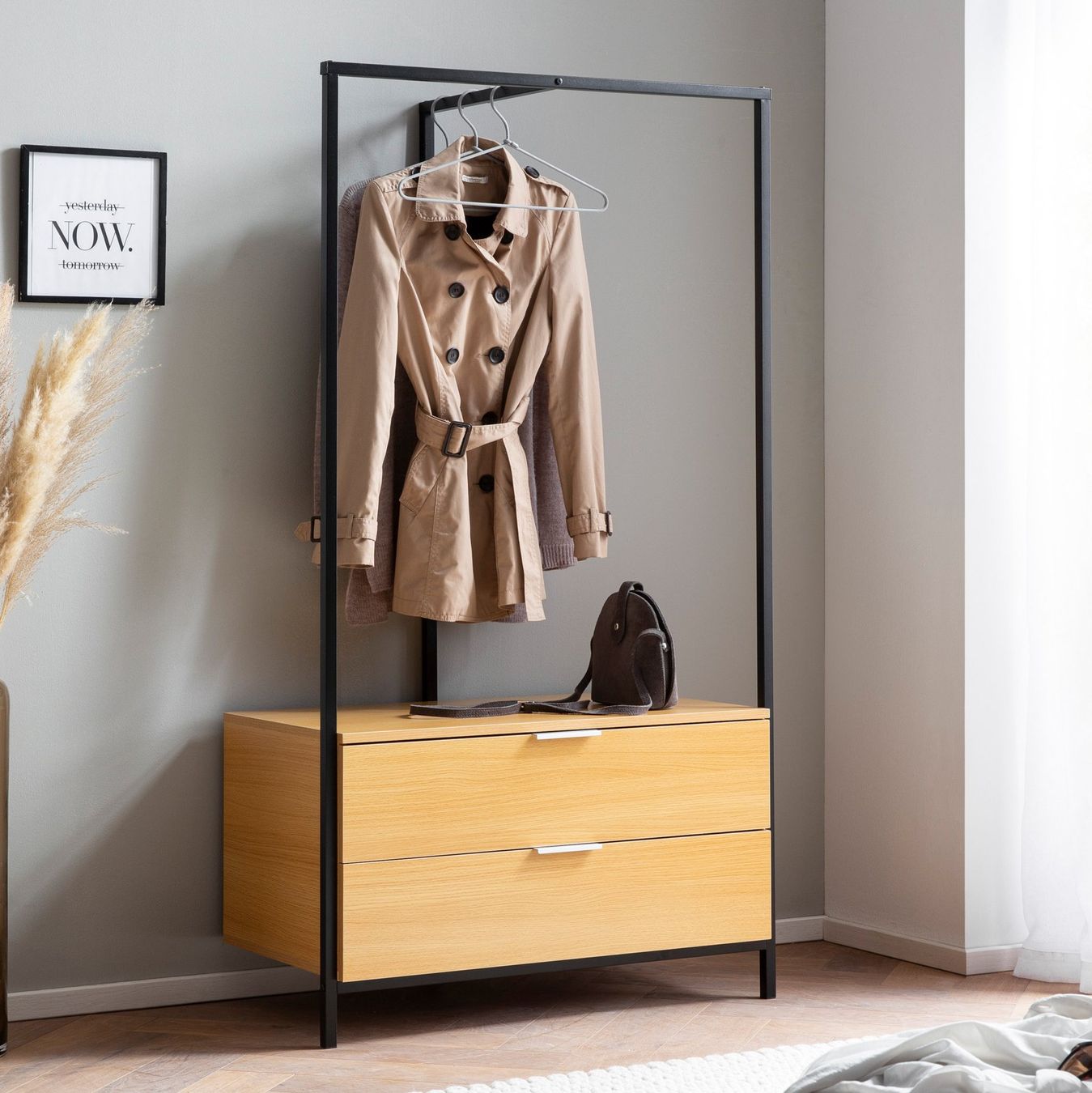 Porte manteau: GARDEROBE Modern Eicheoptik NEU SOFORT – Neuf avec emballage d'origine à Sulgen par eytsh