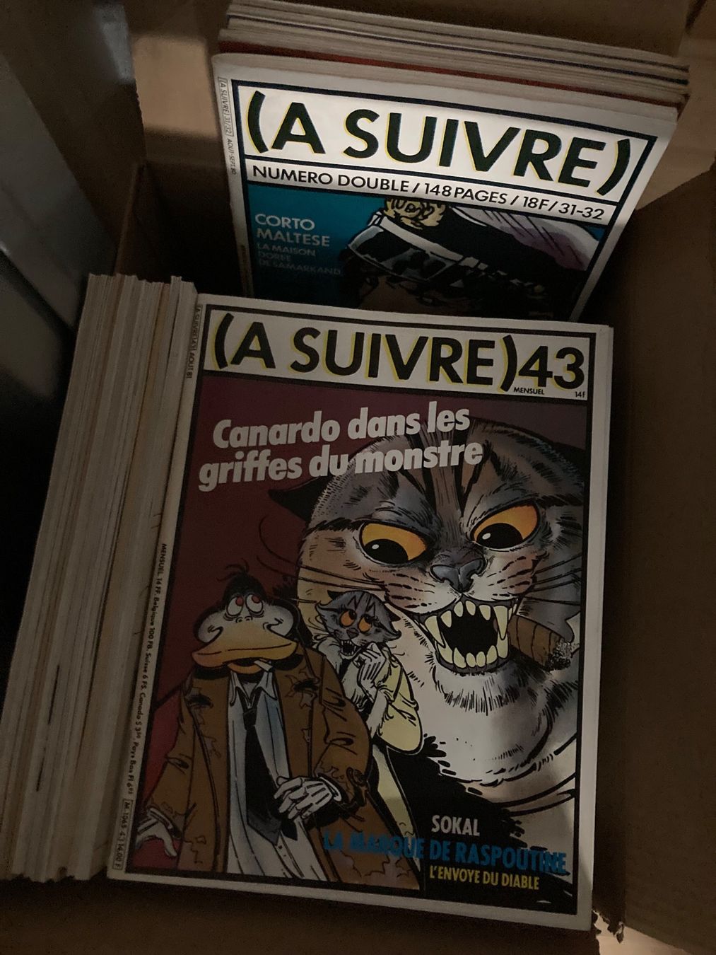 Fumetti: Lot d'environ 800 BD – Usato da Vevey venduto da parine 6
