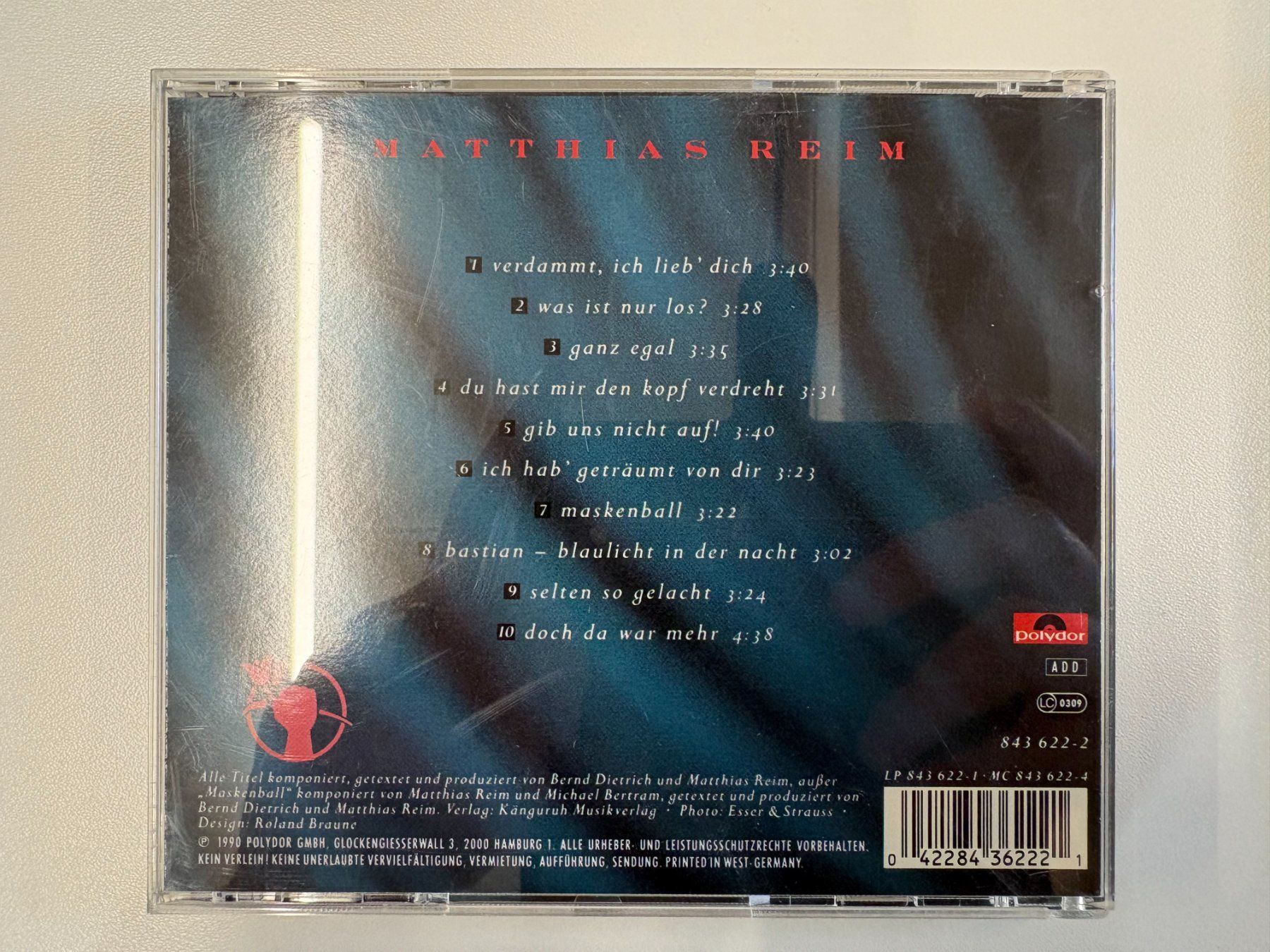 CD: Matthias Reim - Reim – Usato da Oberbütschel venduto da SimBla91 1