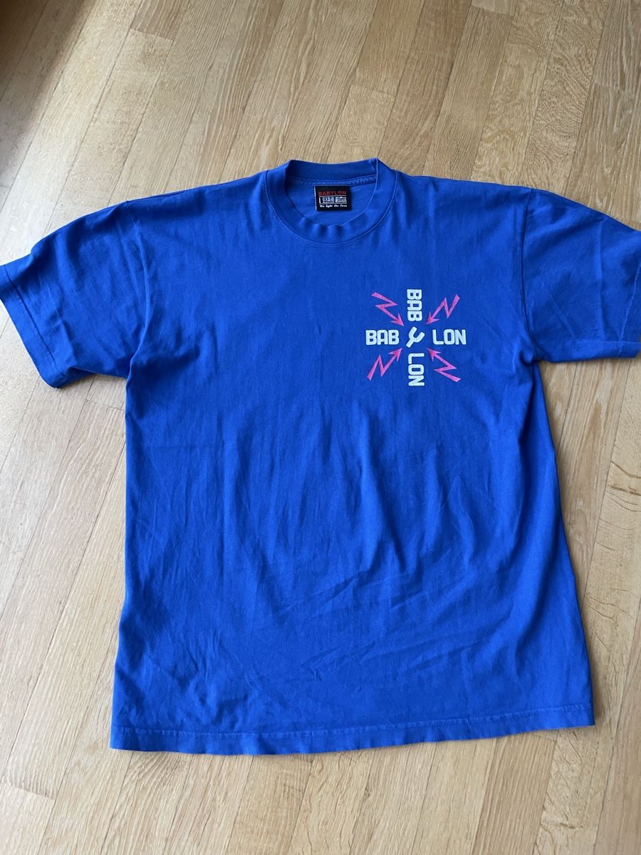 T-shirt: BABYLON VINTAGE TEE SIZE LARGE VERY GOOD CONDITION – Usato da Basel venduto da aharon.no1 3