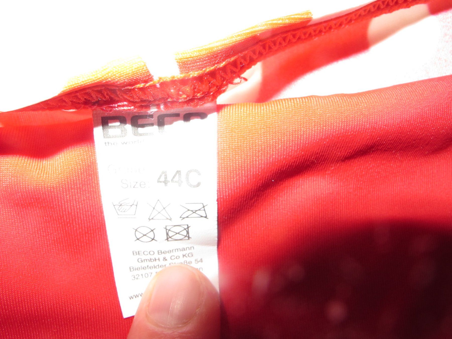 Costumi da bagno & Bikini: Wunderschönes Bikini Set Bademode/Badeanzug Gr 44 C Neu – Usato da Löhningen venduto da Chimae67 2