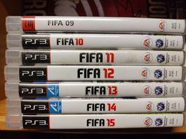PS3 FIFA 09 à 15 - Collection  pour Nostalgiques!