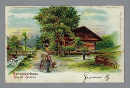1899, SCHWEIZERHAUS, METEOR/GEGEN DAS LICHT HALTEN, LITO