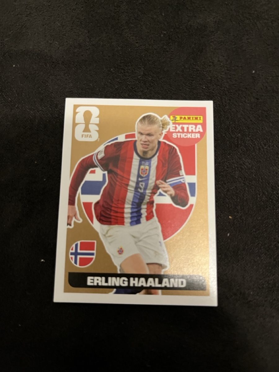 Panini Sammelbilder & Trading cards: Panini Extra Sticker Erling Haaland neu – Neu (gemäss Beschreibung) aus Stäfa von greety1981