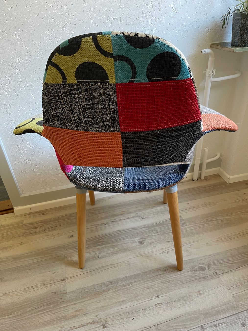 Livique Sedie: Armlehnstuhl Patchwork Design Holzbeine gebraucht – Usato da Niedergösgen venduto da MacWinder 2