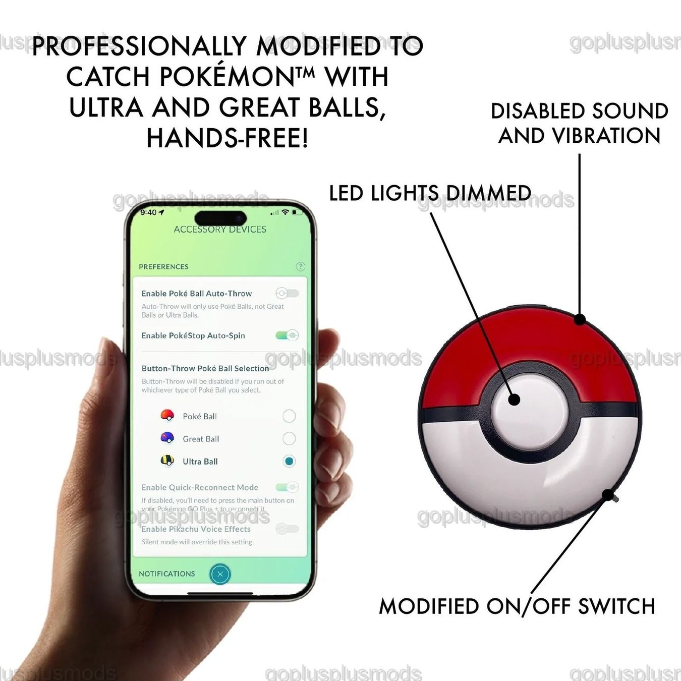 Pokémon Jeux: pokemon go plus+ modified autothrow ultraballs - goplusmod – D'occasion à Bischofszell par shokn 1