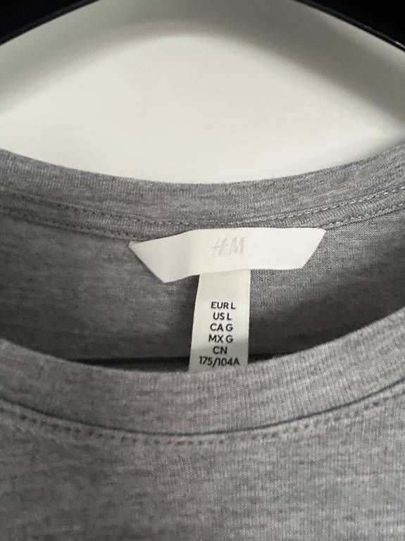 H&M Vestiti: Langes graues Kleid von H&M, Grösse L – Nuovo (secondo la descrizione) da Erlinsbach SO venduto da hallon480 3