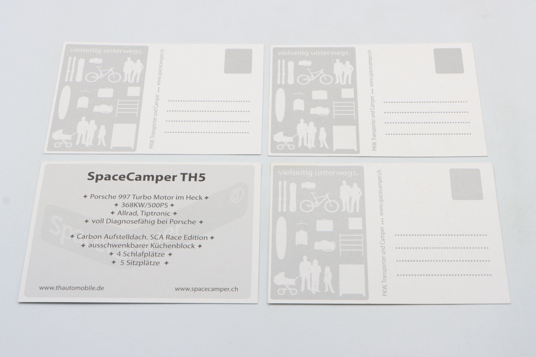 VW Documenti: VW SpaceCamper TH5 2015 Prospektkarten – Usato da Bühl b.Aarberg venduto da Collectorpassions 3