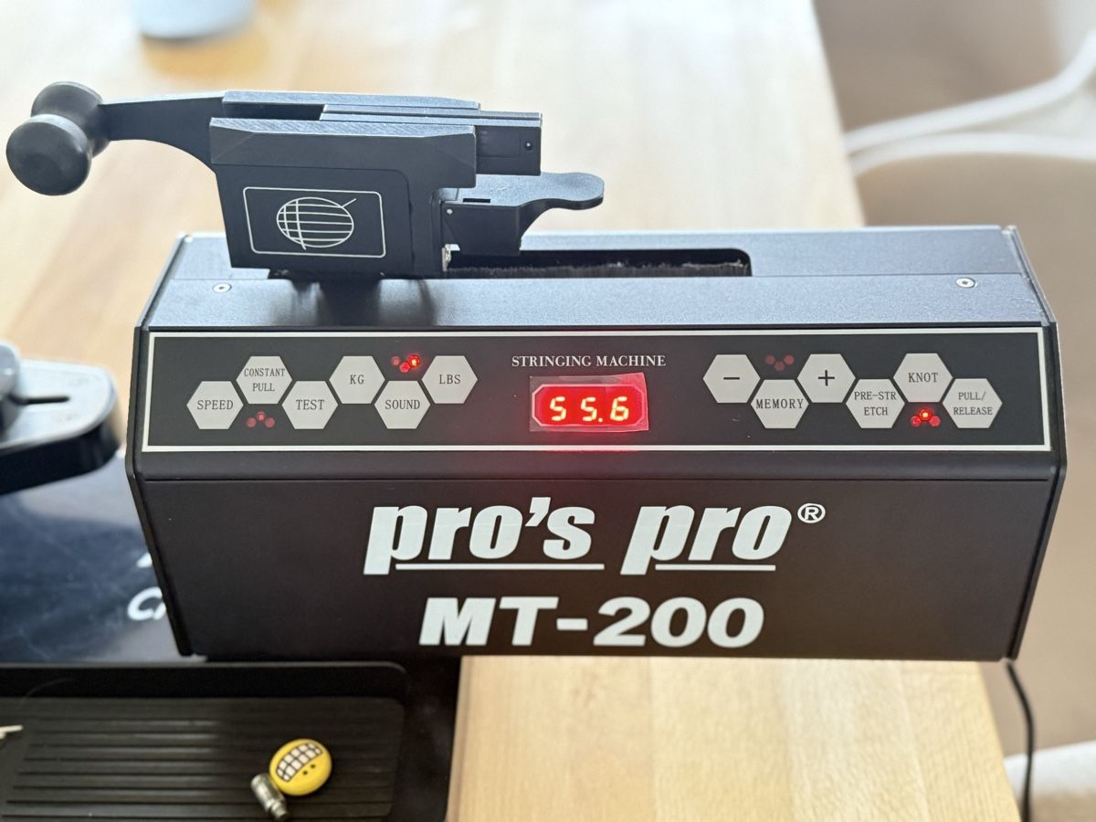 Schläger: Pro's Pro MT-200 Tennis/Squash Racquet Stringing Machine – Gebraucht aus Wädenswil von tenniscoacharg 1