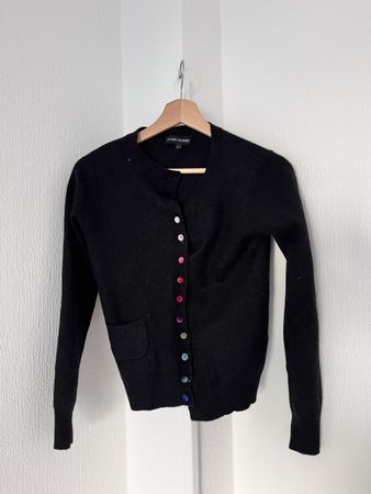 Estheme Cachemire Cardigan Black Size S With Defects