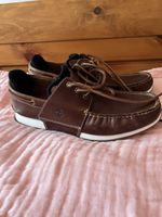 Timberland Bootsschuhe braun Grösse 45 Leder Herren