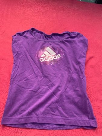 Mädchen Turn T-Shirt Oberteil Adidas 134/140