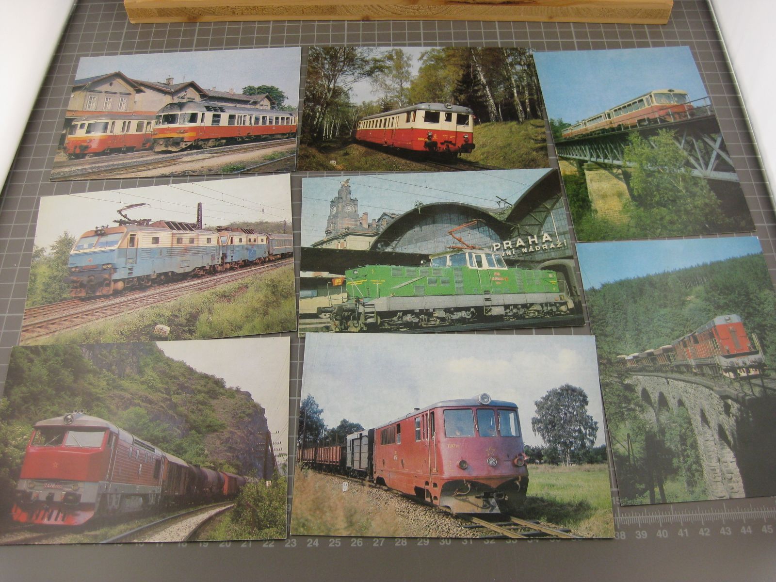 Cartoline postali: Lot AK 15x Bahn Tschechoslovakei – Usato da Malters venduto da Marosko