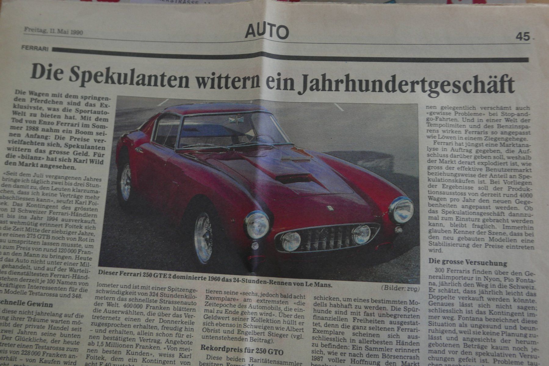 Riviste & Magazine: Automobil-Zeitschriften - Ausschnitte – Usato da Rotkreuz venduto da nigal 8