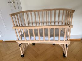 Babybay lit cododo original avec matelas et 2 housses