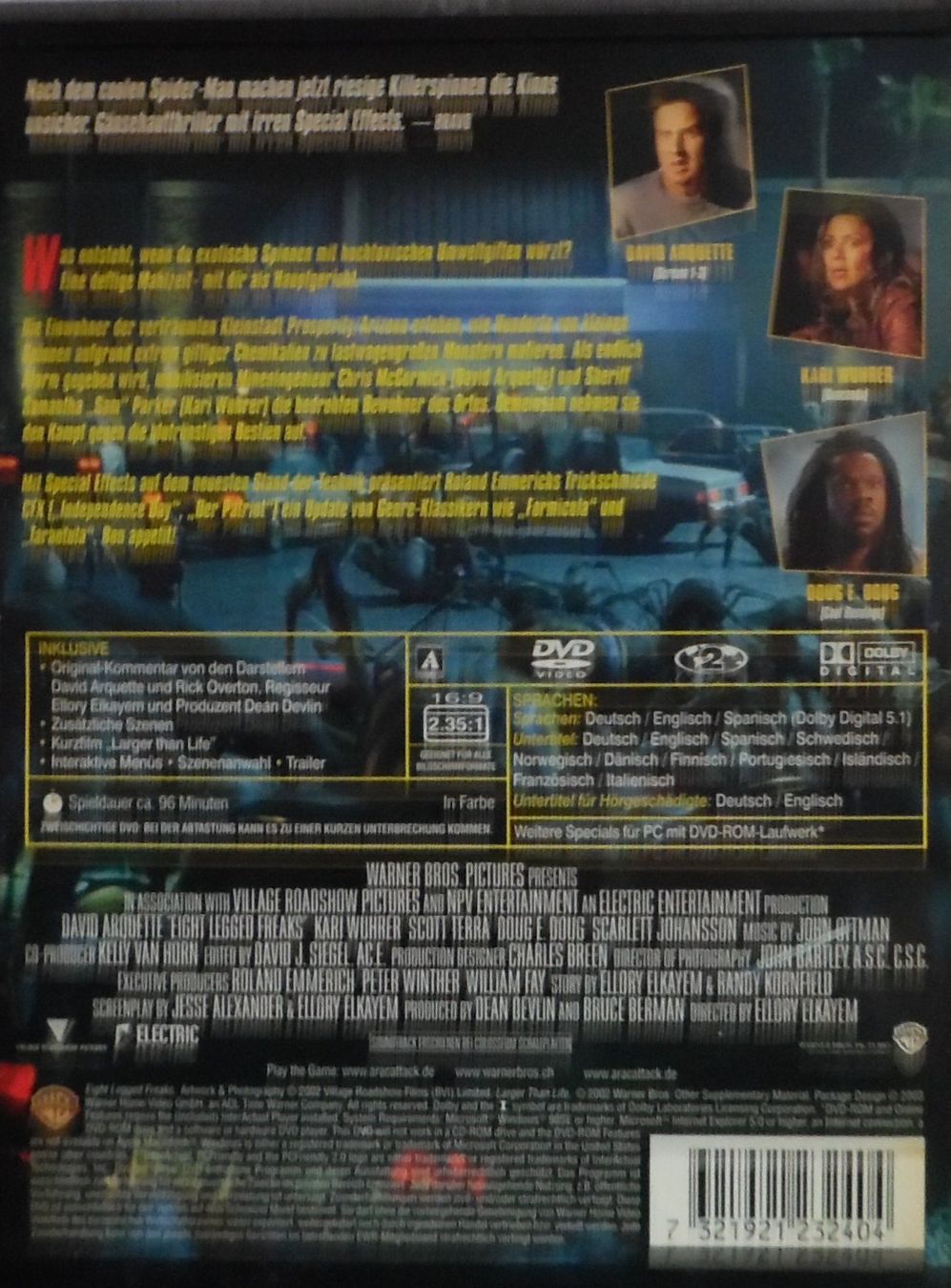 Tous les DVDs: ARAC ATTACK – D'occasion à Bellinzona par Luna093 2