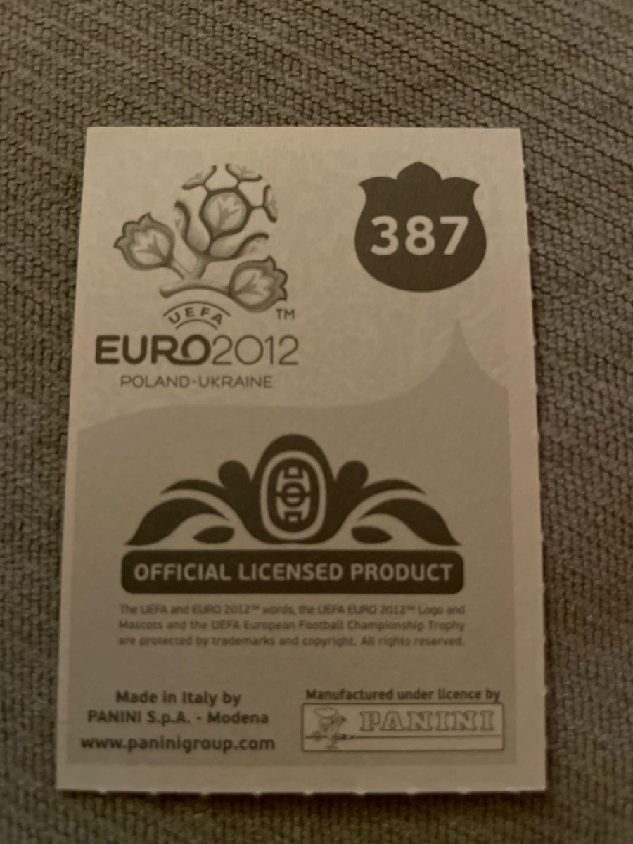 Panini Cartes à collectionner: Luka Modrić Panini EM 2012 – Neuf (Voir description) à Büttikon AG par lca_v7pb 1