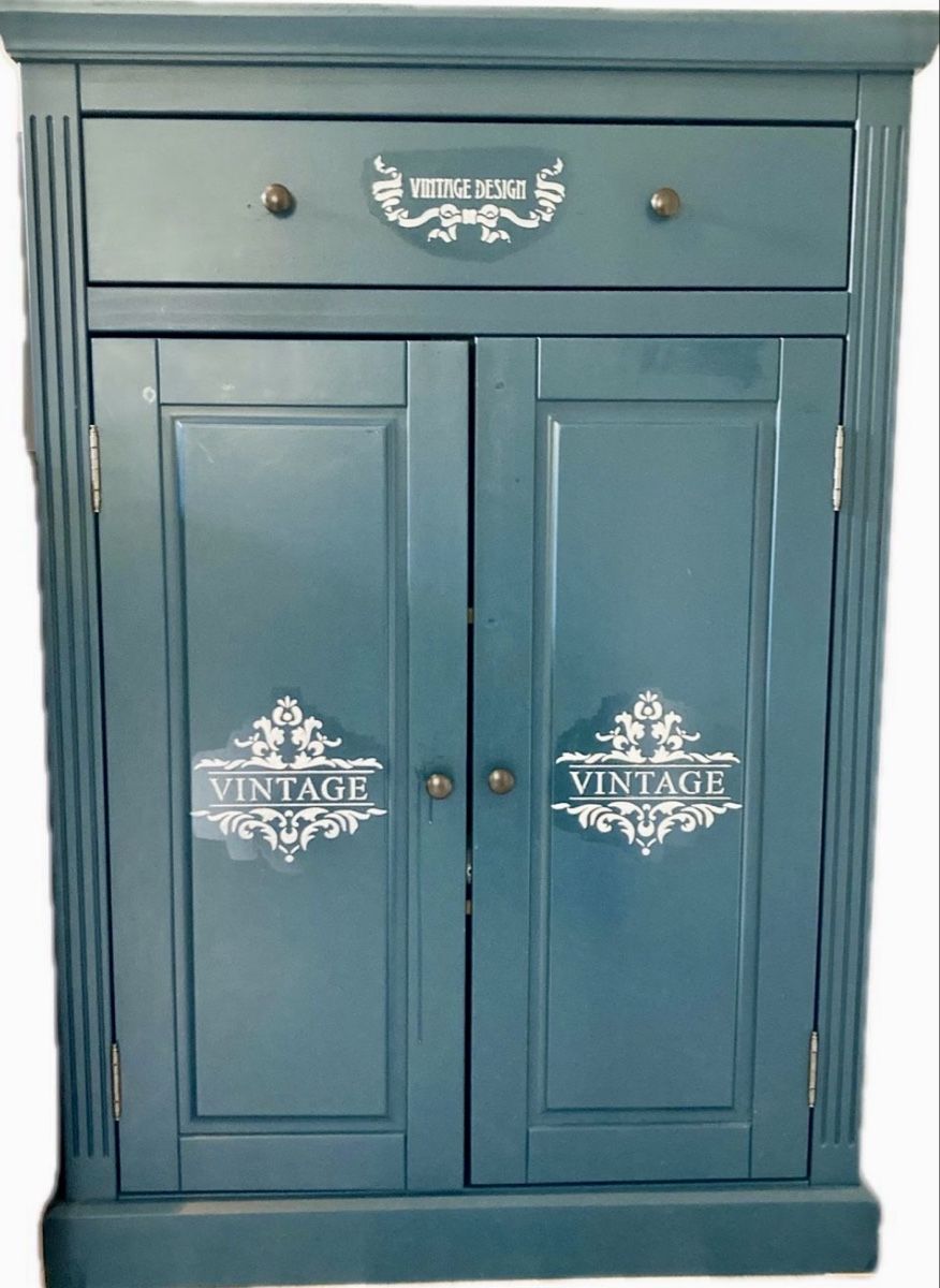 La Redoute Schränke: Vintage Schrank Petrol – Gebraucht aus Lyss von violin