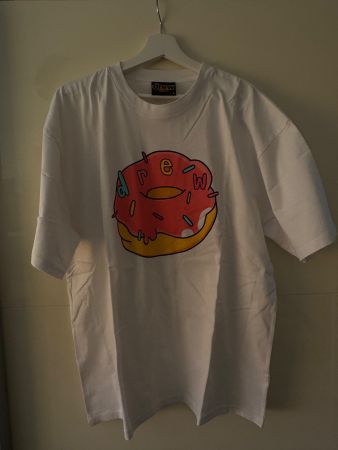 Drew House Donut Shirt, Justin Bieber