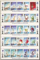 America's Cup 1987 - 25er Bogen Postfrisch - Solomon Inseln