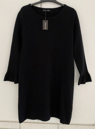 NEU, Andrea Sassi Kleid, schwarz, Grösse L