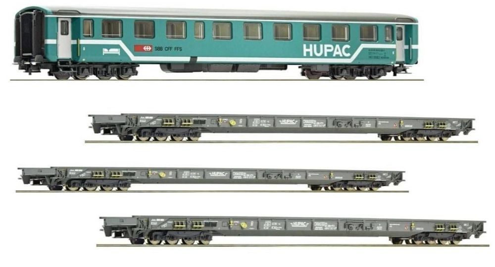 H0 Roco HUPAC Wagenset Art.76343 | Kaufen auf Ricardo