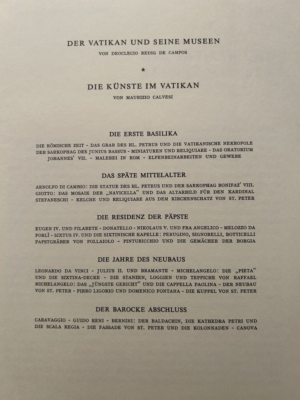 Libri: Kunstband Vatikan (1962) – Nuovo (secondo la descrizione) da Zollikon venduto da est_rkg7 2