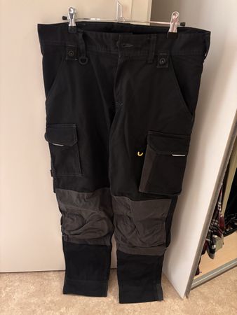 Schwarze Engel Arbeitshose, Grösse 38- Top Zustand!