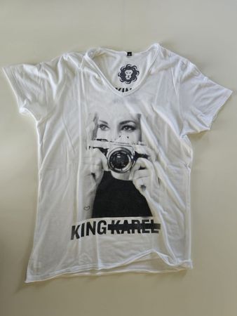 King Karel Herren T-Shirt - Sommer Look! Grösse M