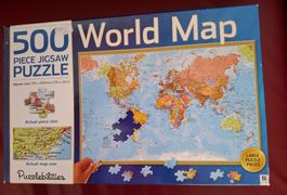 Weltkarte Puzzle