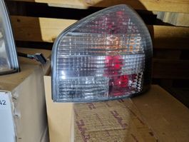Rückleuchten Audi A3 8L in schwarz Rauchglas.