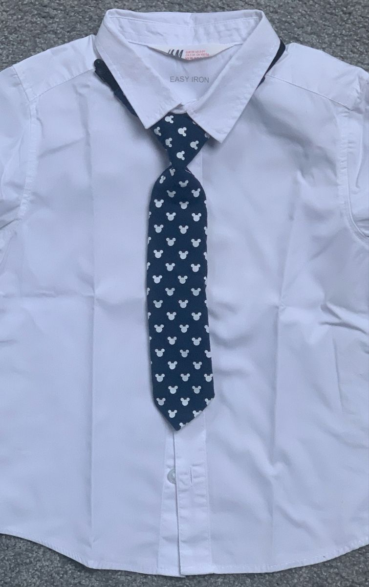 H&M Camicie, T-shirt & Polo: Hemd H&M 98 + Krawatte – Usato da Rickenbach SO venduto da Lerg 1