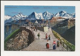 AK  ca.1915 Niesen-Kulm Berner Oberland belebt