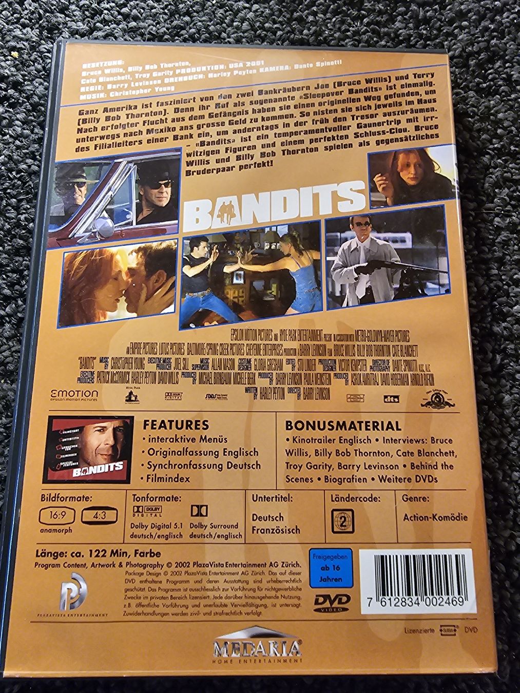 Tutti i DVDs: Bandits DVD (21258) – Usato da Ruswil venduto da jan_bxl5 1