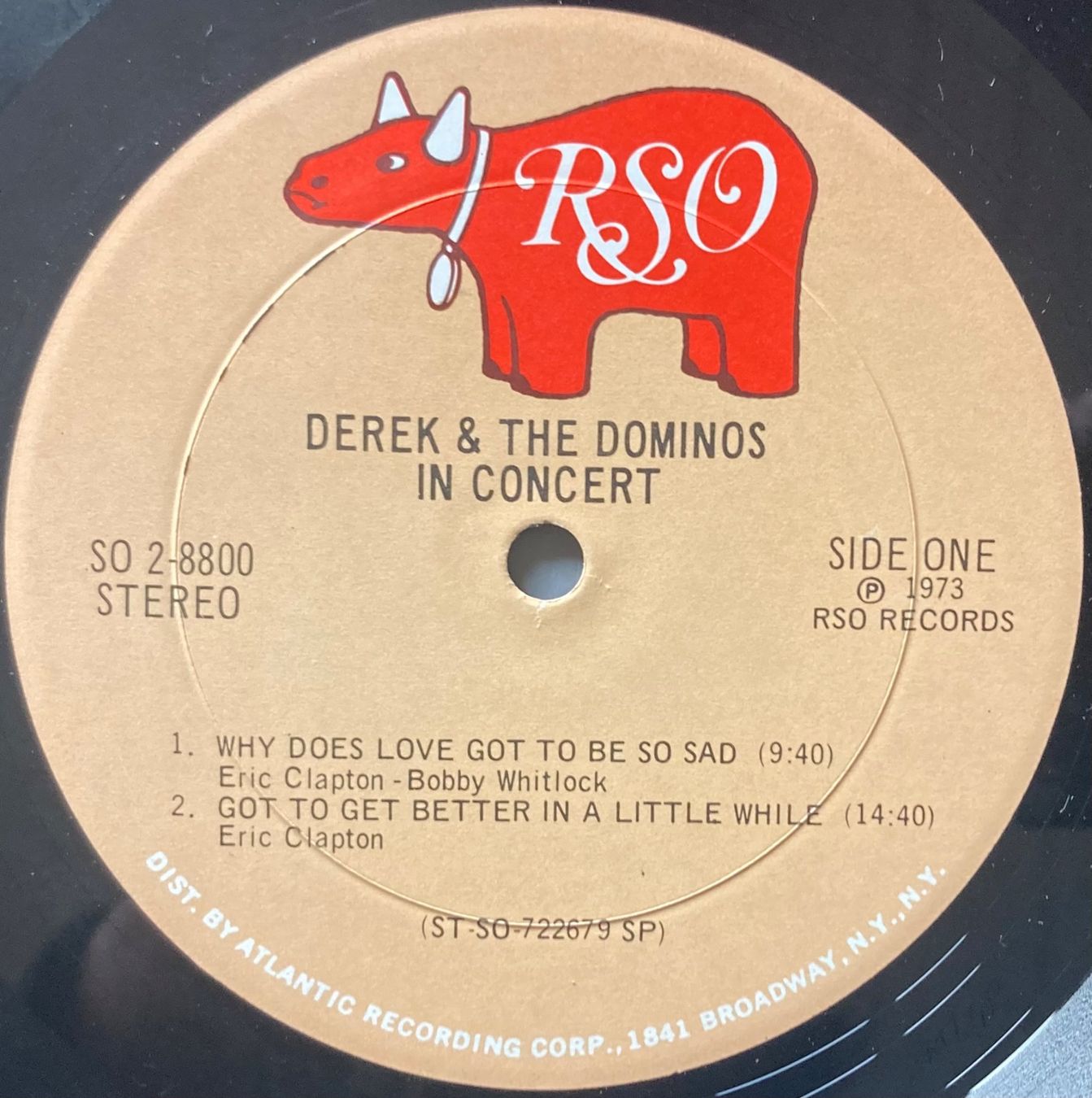 Dischi in vinile: DEREK & THE DOMINOS / ERIC CLAPTON - IN CONCERT – Usato da Poliez-Pittet venduto da Newtown-Records 4