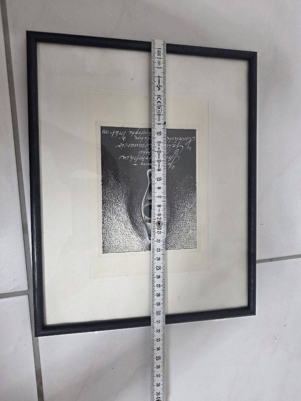 Dipinti: Gerahmtes Bild "Freudentröpfchen" von Christophe Vorlet 1993 – Usato da Schlieren venduto da Bestleo 5