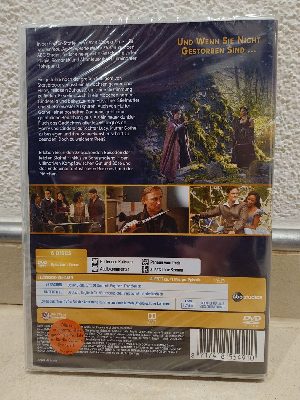 Tutti i DVDs: Once Upon A Time - 7. Staffel – Nuovo e nell'imballaggio originale da Eich venduto da uhi-21 1